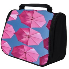 Pink Umbrella Full Print Travel Pouch (big)