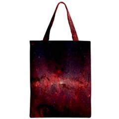 Milky-way-galaksi Zipper Classic Tote Bag by nate14shop