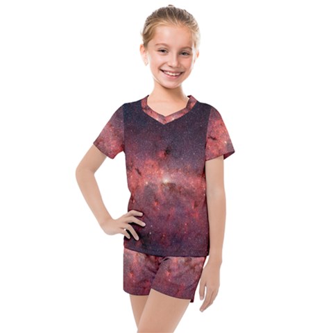 Milky-way-galaksi Kids  Mesh Tee And Shorts Set by nate14shop