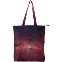 Milky-way-galaksi Double Zip Up Tote Bag