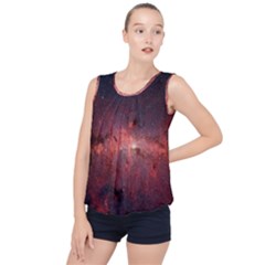 Milky-way-galaksi Bubble Hem Chiffon Tank Top by nate14shop