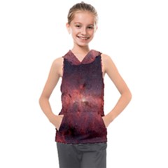 Milky-way-galaksi Kids  Sleeveless Hoodie by nate14shop