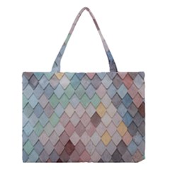 Tiles-shapes Medium Tote Bag by nate14shop