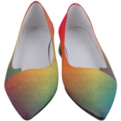 Colorful Rainbow Women s Block Heels  by artworkshop