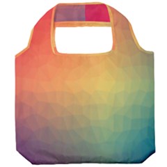 Colorful Rainbow Foldable Grocery Recycle Bag by artworkshop