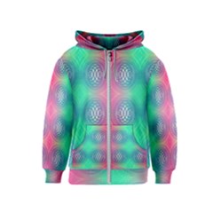 Infinity Circles Kids  Zipper Hoodie