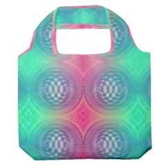 Infinity Circles Premium Foldable Grocery Recycle Bag by Thespacecampers