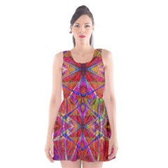 Super Shapes Scoop Neck Skater Dress by Thespacecampers