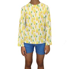 Lemon Kids  Long Sleeve Swimwear by artworkshop