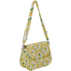 Lemon Saddle Handbag