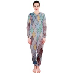 Tiles Shapes Onepiece Jumpsuit (ladies) by artworkshop