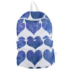 Valentin Heart  Love Foldable Lightweight Backpack by artworkshop