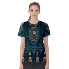 Abstract 001 Women s Cotton Tee