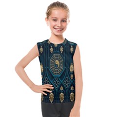 Abstract 001 Kids  Mesh Tank Top by nate14shop
