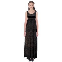 Abstract 002 Empire Waist Maxi Dress