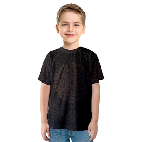 Abstract 002 Kids  Sport Mesh Tee by nate14shop