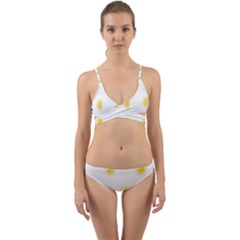 Abstract 003 Wrap Around Bikini Set by nate14shop