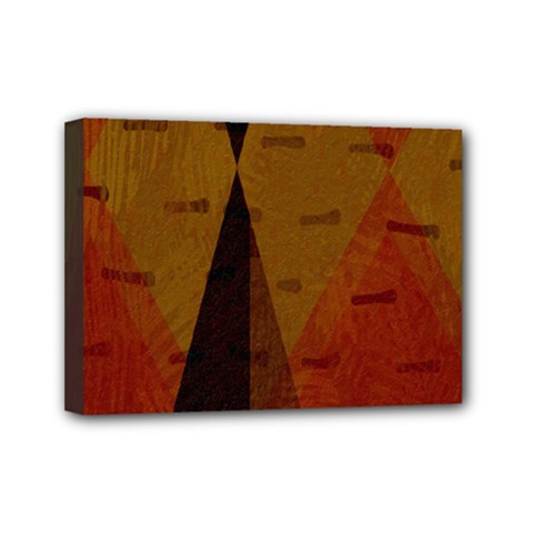 Abstract 004 Mini Canvas 7  X 5  (stretched)