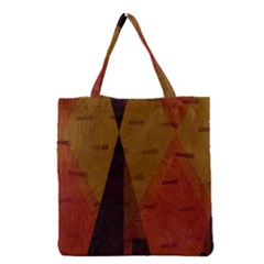Abstract 004 Grocery Tote Bag
