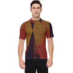 Abstract 004 Men s Short Sleeve Rash Guard