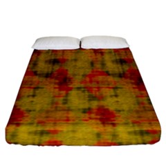 Abstract 005 Fitted Sheet (king Size)