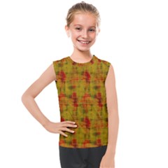 Abstract 005 Kids  Mesh Tank Top by nate14shop