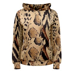 Animal-pattern-design-print-texture Women s Pullover Hoodie by nate14shop