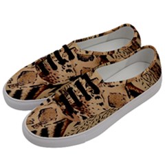 Animal-pattern-design-print-texture Men s Classic Low Top Sneakers by nate14shop