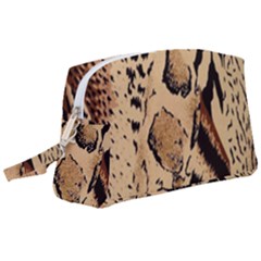 Animal-pattern-design-print-texture Wristlet Pouch Bag (large)