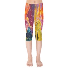 Art-color Kids  Capri Leggings  by nate14shop