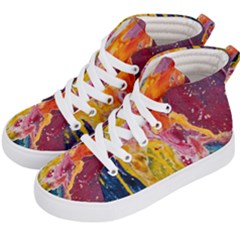 Art-color Kids  Hi-top Skate Sneakers by nate14shop