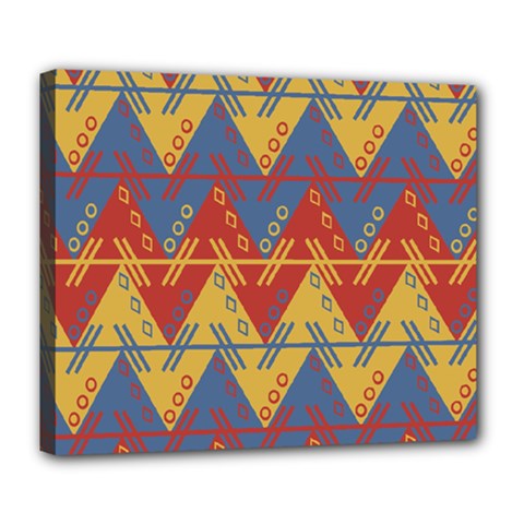 Aztec Deluxe Canvas 24  x 20  (Stretched)