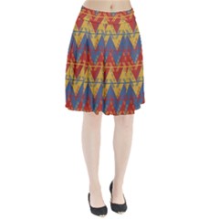 Aztec Pleated Skirt