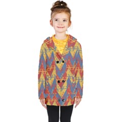 Aztec Kids  Double Breasted Button Coat