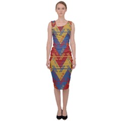 Aztec Sleeveless Pencil Dress