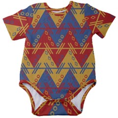 Aztec Baby Short Sleeve Onesie Bodysuit by nate14shop