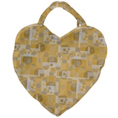 Background Abstract Giant Heart Shaped Tote by nate14shop