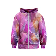 Background-color Kids  Zipper Hoodie by nate14shop