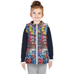 Beverages Kids  Hooded Puffer Vest by nate14shop