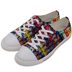 Beverages Women s Low Top Canvas Sneakers by nate14shop