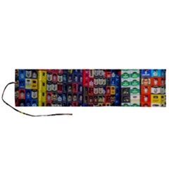 Beverages Roll Up Canvas Pencil Holder (l) by nate14shop