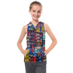 Beverages Kids  Sleeveless Hoodie by nate14shop