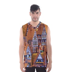 Christmas-motif Men s Basketball Tank Top