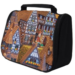 Christmas-motif Full Print Travel Pouch (big)