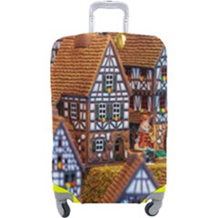 Christmas-motif Luggage Cover (large) by nate14shop