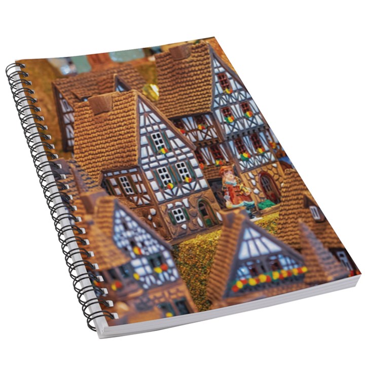 Christmas-motif 5.5  x 8.5  Notebook