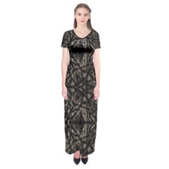 Cloth-002 Short Sleeve Maxi Dress by nate14shop