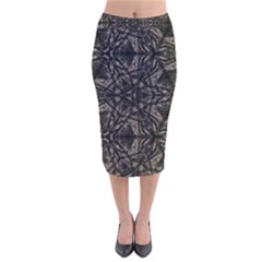 Cloth-002 Velvet Midi Pencil Skirt by nate14shop