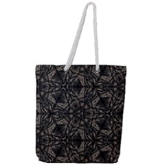 Cloth-002 Full Print Rope Handle Tote (large) by nate14shop