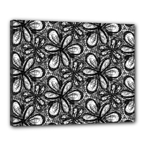Cloth-004 Canvas 20  X 16  (stretched) by nate14shop